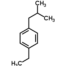 1-乙基-4-异丁基苯结构式