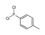 dichloro-(4-methylphenyl)phosphane Structure