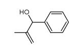 (±)-2-methyl-1-phenylprop-2-en-1-ol结构式