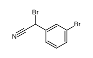bromo(3-bromophenyl)acetonitrile结构式