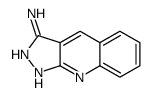 1H-吡唑并[3,4-b]喹啉-3-胺结构式