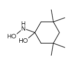 1-(hydroxyamino)-3,3,5,5-tetramethylcyclohexanol Structure