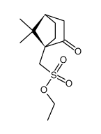 (+-)-2-oxo-bornane-10-sulfonic acid ethyl ester Structure