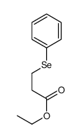 ethyl 3-phenylselanylpropanoate结构式