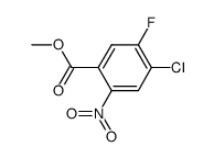 4-Chloro-5-fluoro-2-nitrobenzoic Acid Methyl Ester structure