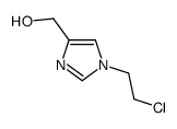 [1-(2-chloroethyl)imidazol-4-yl]methanol Structure
