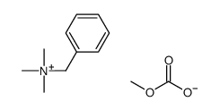 benzyl(trimethyl)azanium,methyl carbonate Structure