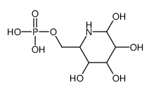 nojirimycin 6-phosphate Structure