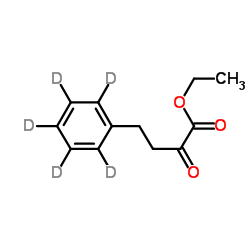 Ethyl 2-oxo-4-(2H5)phenylbutanoate Structure