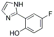 4-FLUORO-2-(1H-IMIDAZOL-2-YL)-PHENOL Structure