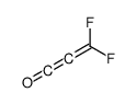 3,3-difluoropropa-1,2-dien-1-one结构式