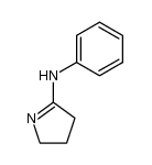 N-phenyl-3,4-dihydro-2H-pyrrol-5-amine结构式
