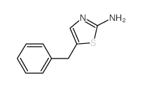 5-苄基-1,3-噻唑-2-胺结构式
