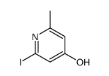 2-碘-6-甲基吡啶-4-醇结构式