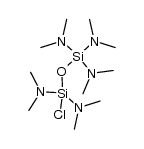 Chlor-pentakis(dimethylamino)-disiloxan结构式