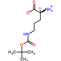 N'-叔丁氧羰基-L-鸟氨酸图片