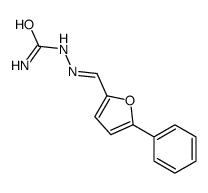 [(5-phenylfuran-2-yl)methylideneamino]urea Structure