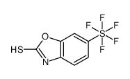 6-(五氟硫烷基)-1,3-苯并恶唑-2(3 H )-硫酮图片