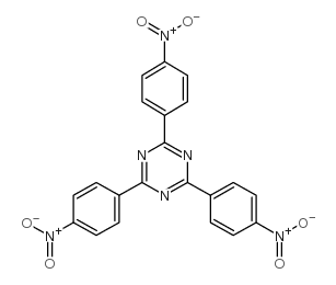 2,4,6-三(4-硝基苯基)-1,3,5-三嗪结构式
