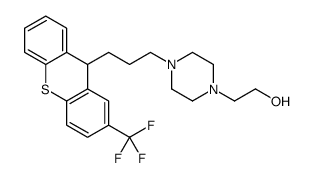 4-[3-[2-(Trifluoromethyl)thioxanthen-9-yl]propyl]-1-piperazineethanol Structure