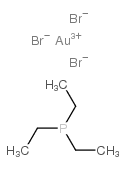 triethylphosphine gold bromide structure