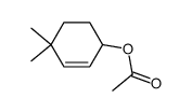 (+/-)-4,4-dimethylcyclohex-2-en-1-yl acetate结构式