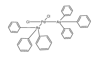 bis(triphenylarsenic)palladiumdichloride结构式