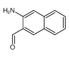 3-aminonaphthalene-2-carbaldehyde Structure