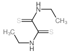 Ethanedithioamide,N1,N2-diethyl- Structure
