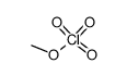 perchloric acid methyl ester Structure