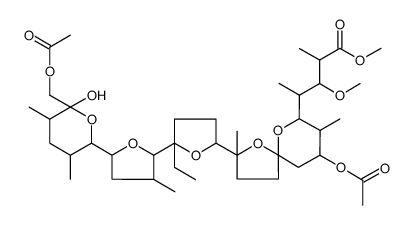 Diacetylmonensin methyl ester Structure