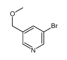 3-溴-5-(甲氧基甲基)吡啶结构式