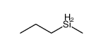 methyl-n-propylsilane结构式