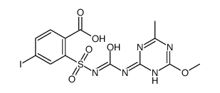 碘甲磺隆结构式