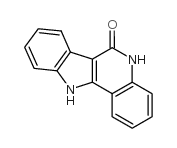 5,11-dihydro-6H-indolo[3,2-c]quinolin-6-one结构式