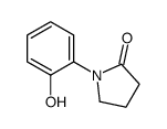 1-(2-hydroxyphenyl)pyrrolidin-2-one Structure