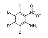 邻硝基苯胺-D4结构式