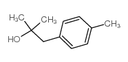 2-甲基-1-(对甲苯基)-2-丙醇结构式
