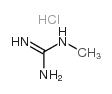 1-甲基胍盐酸盐结构式