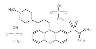 甲磺酸硫达唑嗪结构式