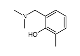 2-((DIMETHYLAMINO)METHYL)-6-METHYLPHENOL结构式