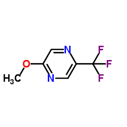 2-Methoxy-5-(trifluoromethyl)pyrazine Structure