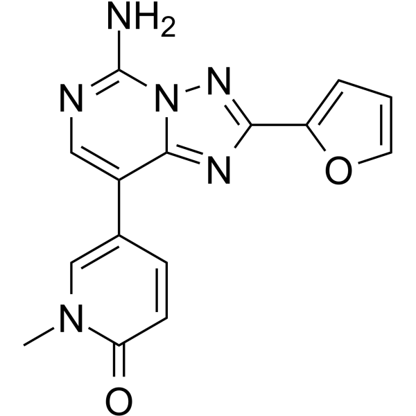 A2A/A1 AR antagonist-1 structure