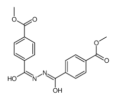 methyl 4-[[(4-methoxycarbonylbenzoyl)amino]carbamoyl]benzoate结构式