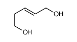 (E)-pent-2-ene-1,5-diol Structure