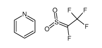 pyridine, compound with 1,1,1,2-tetrafluoro-2-sulfonyl-ethane (1:1) Structure