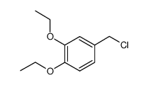 4-氯甲基-1,2-二乙氧基苯结构式