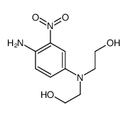 N-(4-氨基-3-硝基苯基)二乙醇胺结构式