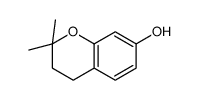 7-羟基-2,2-二甲基苯并二氢吡喃结构式