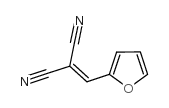 (2-呋喃亚甲基)丙二腈结构式